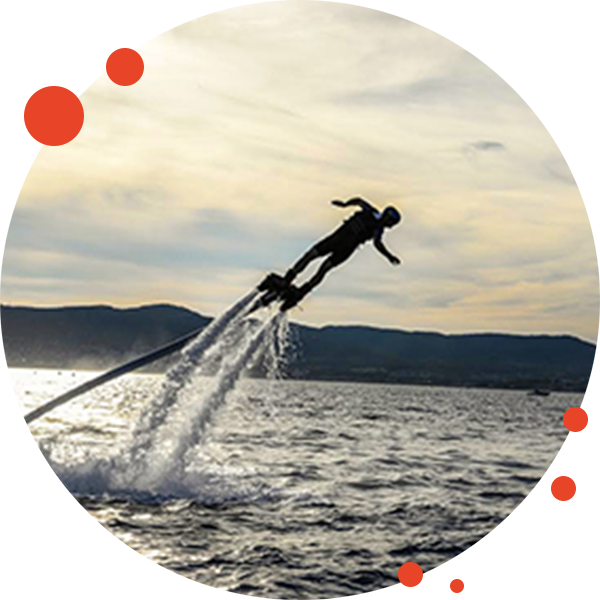 Flyboard - Newgliss Center 83 - Location Jet Ski - meilleur resto SAINT-CYR-SUR-MER