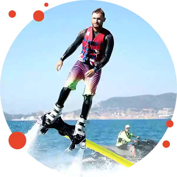 Flyboard - Newgliss Center 83 - Location Jet Ski - Wakeboard Cassis